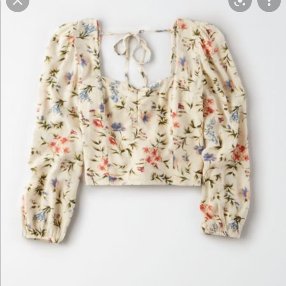 American Eagle Cropped Top